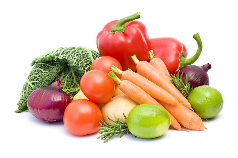 各种蔬菜——减肥法第二天的减肥法 6瓣